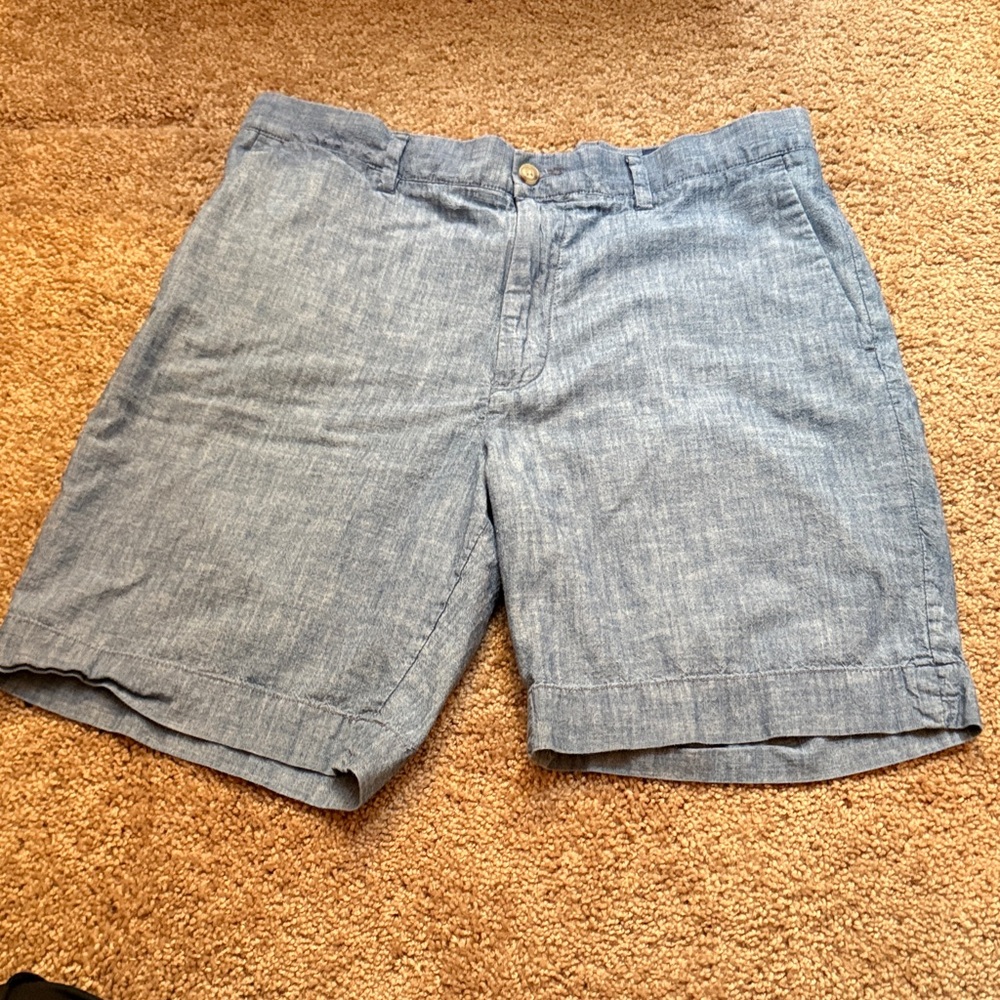 Ralph Lauren Light Blue Flat Front Shorts
